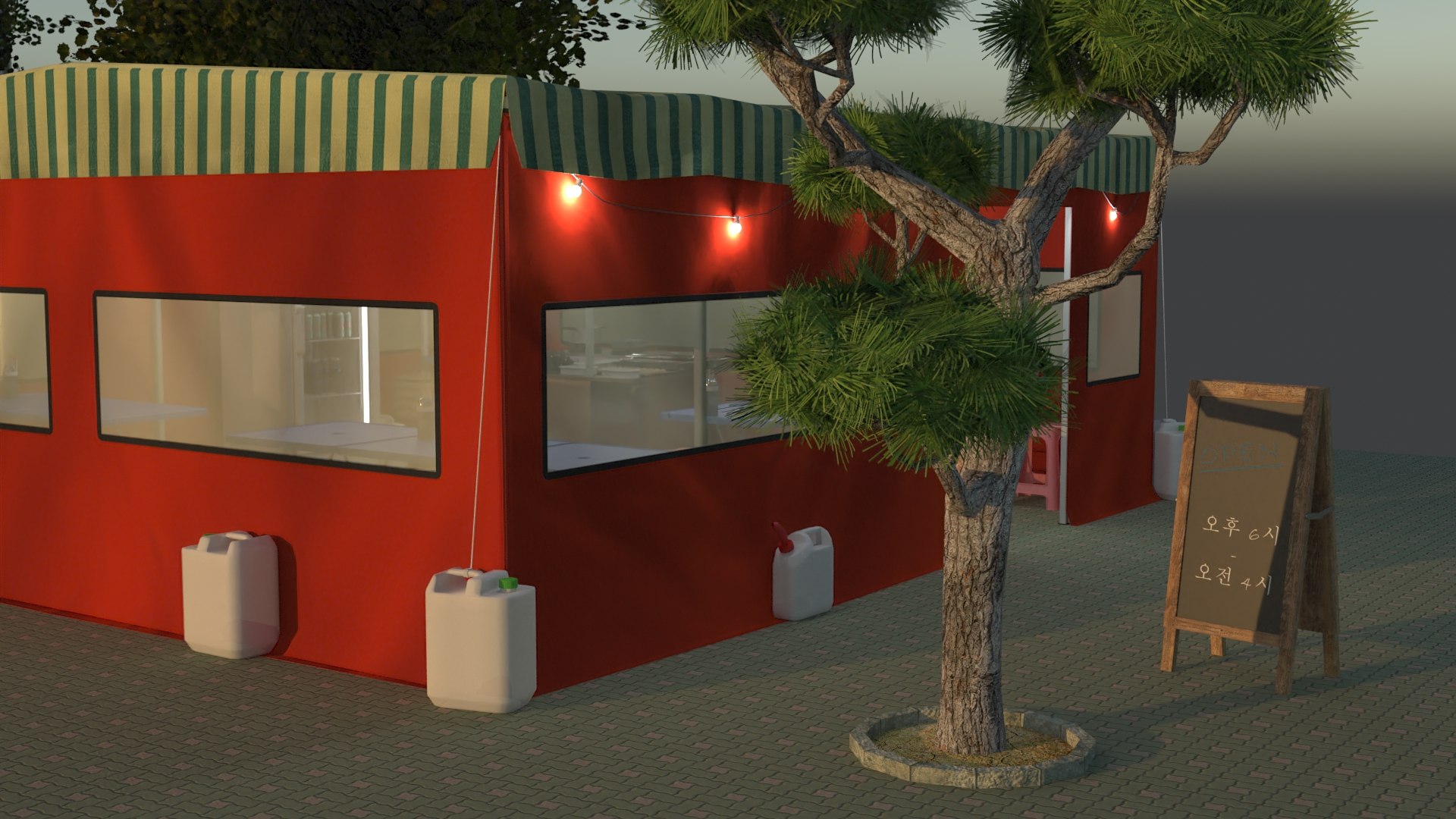Pojangmacha Full PBR 3D model https://p.turbosquid.com/ts-thumb/1w/tFp2Q7/Qx/0render_0020/jpg/1754927192/1920x1080/fit_q87/fa41a300eff4ede991e8874daa8897753434b30f/0render_0020.jpg