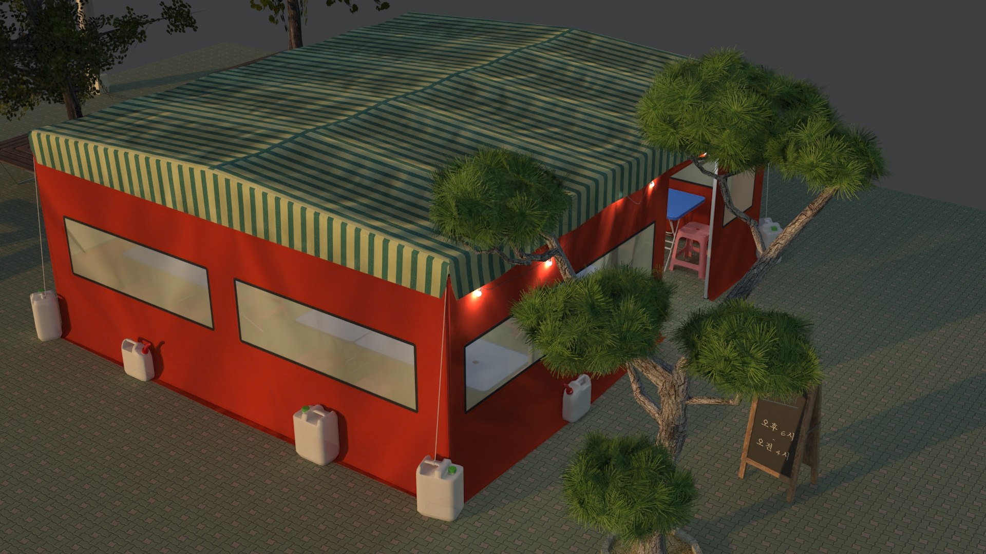 Pojangmacha Full PBR 3D model https://p.turbosquid.com/ts-thumb/1w/tFp2Q7/su/0render_0021/jpg/1754927192/1920x1080/fit_q87/5764fa261a2b562c3ff62f8ad267458049fdd401/0render_0021.jpg