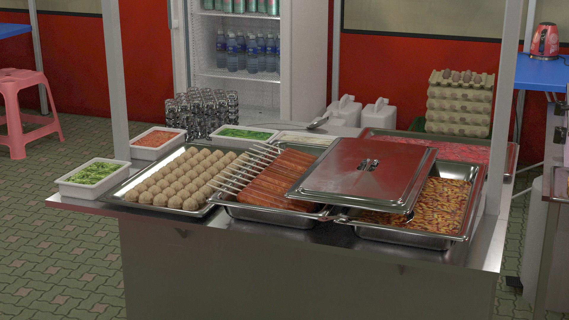 Pojangmacha Full PBR 3D model https://p.turbosquid.com/ts-thumb/1w/tFp2Q7/wb/0render_0003/jpg/1754927184/1920x1080/fit_q87/90883e21a6ba3c713168d62ea4d9833a4dafa078/0render_0003.jpg