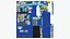 Japanese Tobacco Shop Tokyo Street Store with Vending Machine - Shop Facade PBR