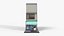 Japanese Tobacco Shop Tokyo Street Store with Vending Machine - Shop Facade PBR