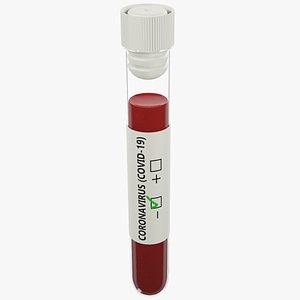 3D test tube model