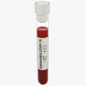 Coronavirus Test Tube V2