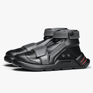 3D Cyberpunk Sneakers