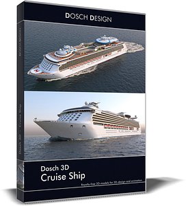 3D cruise ship