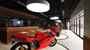 3D bike showroom model