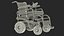 Electric Powered Wheelchair Rigged for Maya