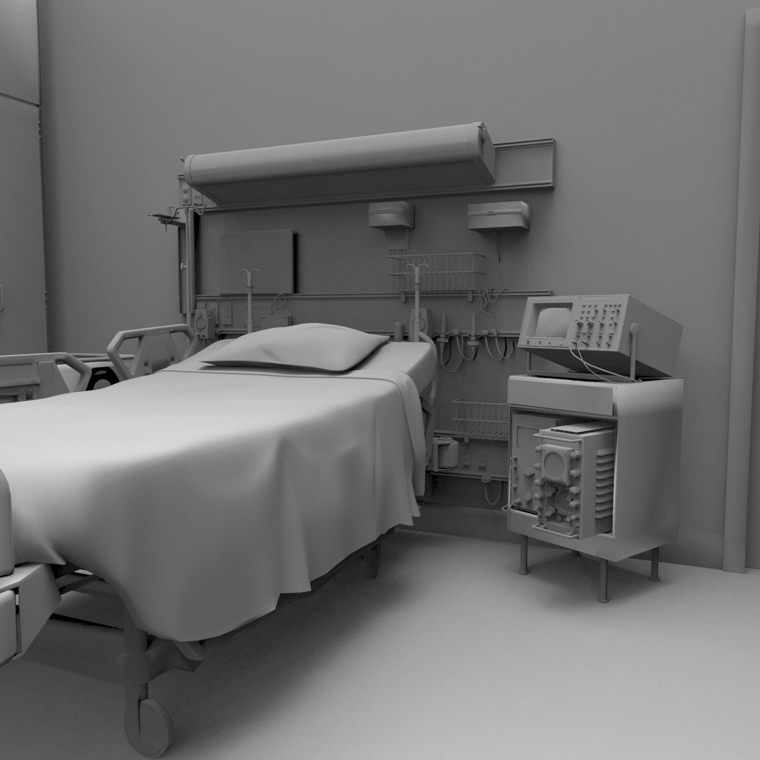 3d Hospital Room