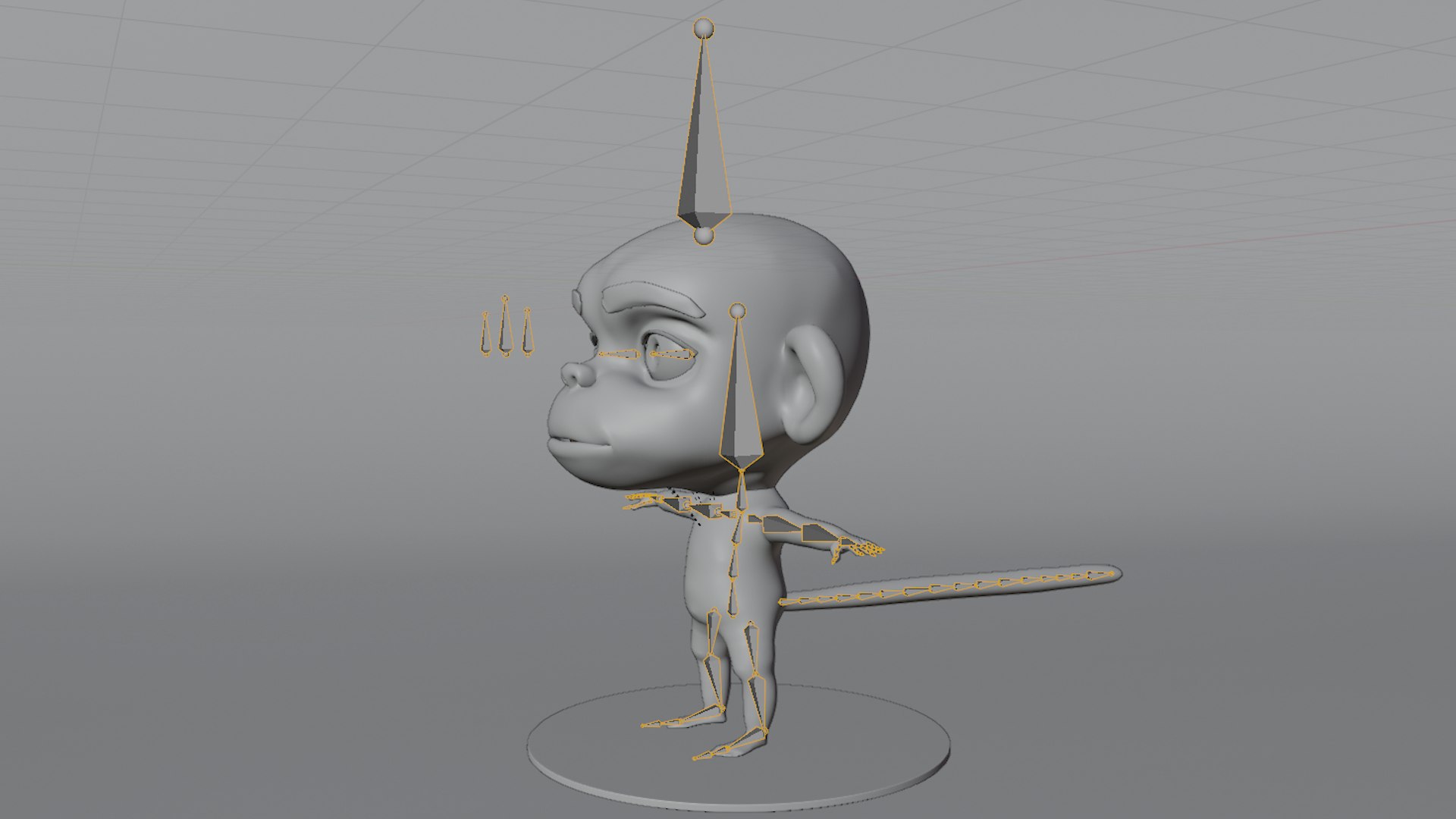Monkey 3D Model - TurboSquid 1978677
