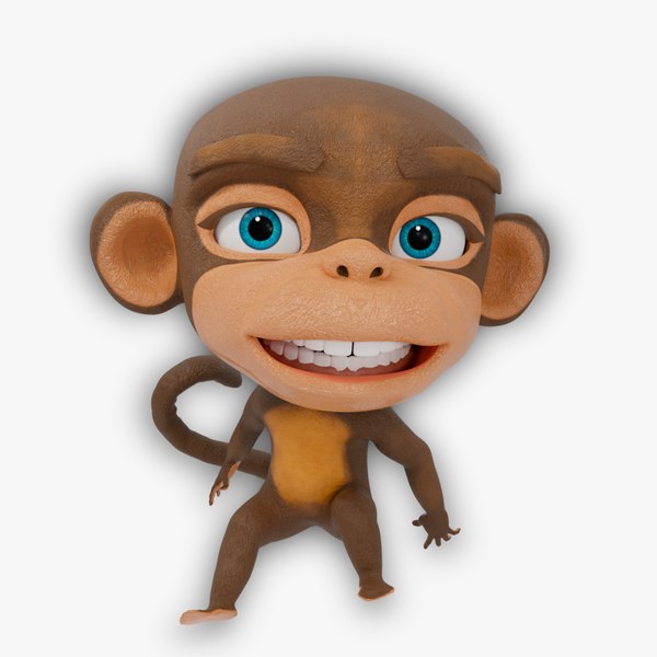 Blender Monkey Models TurboSquid