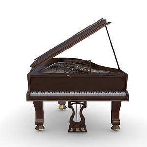 arnold piano 3D model