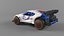 Racing Buggy Low Poly Car Game Ready