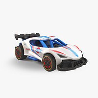 Racing Buggy Low Poly Car Game Ready