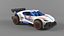 Racing Buggy Low Poly Car Game Ready