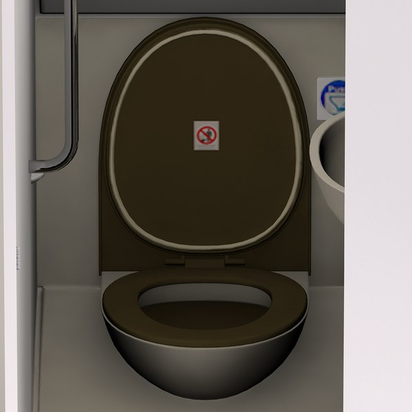 ボーイングトイレ3Dモデル TurboSquid 676489