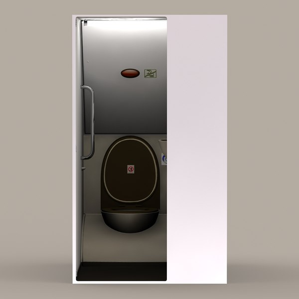 ボーイングトイレ3Dモデル TurboSquid 676489