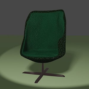 chair dragon skin 3D model