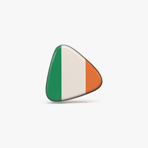 3D model Ireland Flag Icon