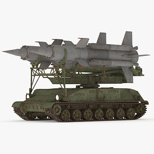 2K11 Krug Low Poly  SA-4 Ganef