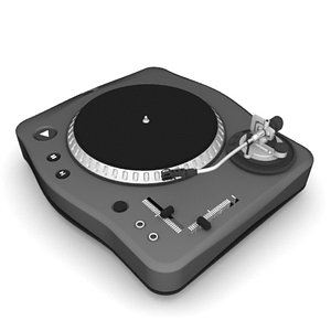 turntable 3d model