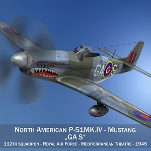 North American P-51K Mustang MK.IV - RAF