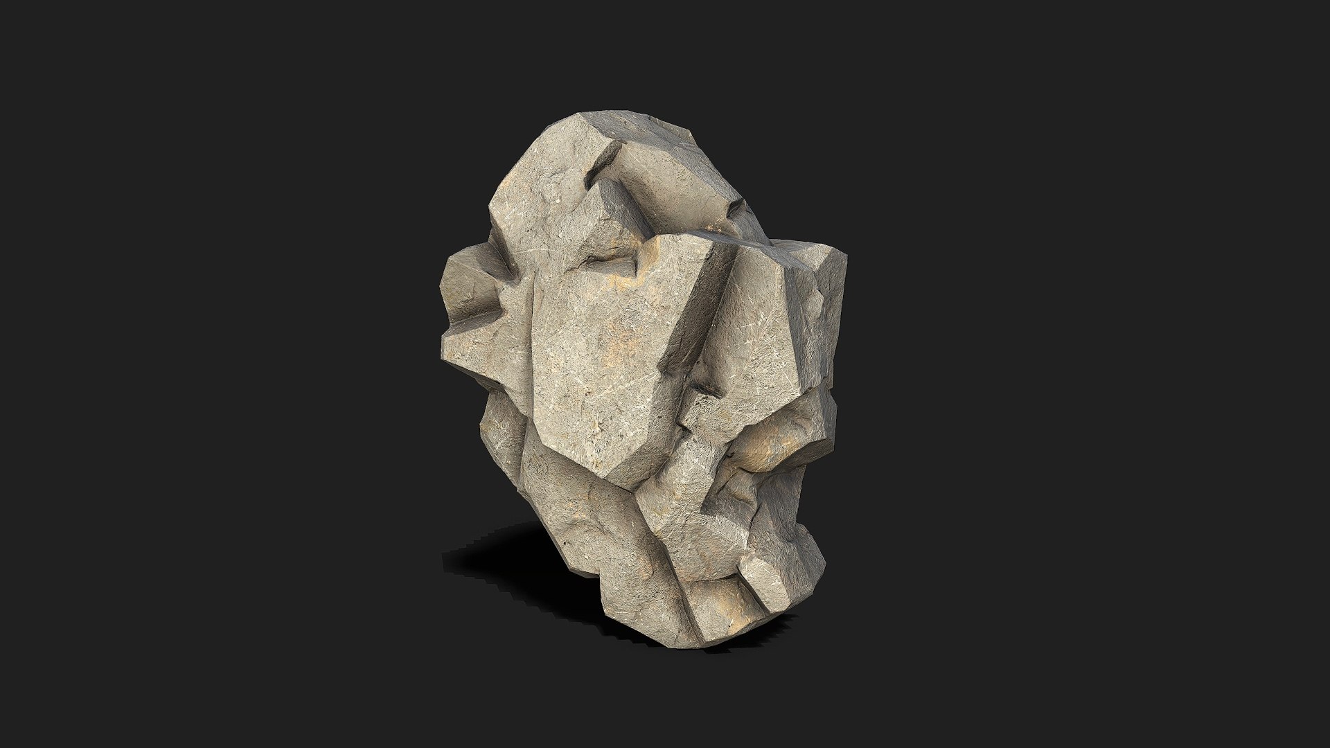 3D Mountain Rock Pbr Pack 02 - TurboSquid 2139484