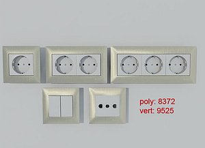 Simon electrical equipment electric outlet