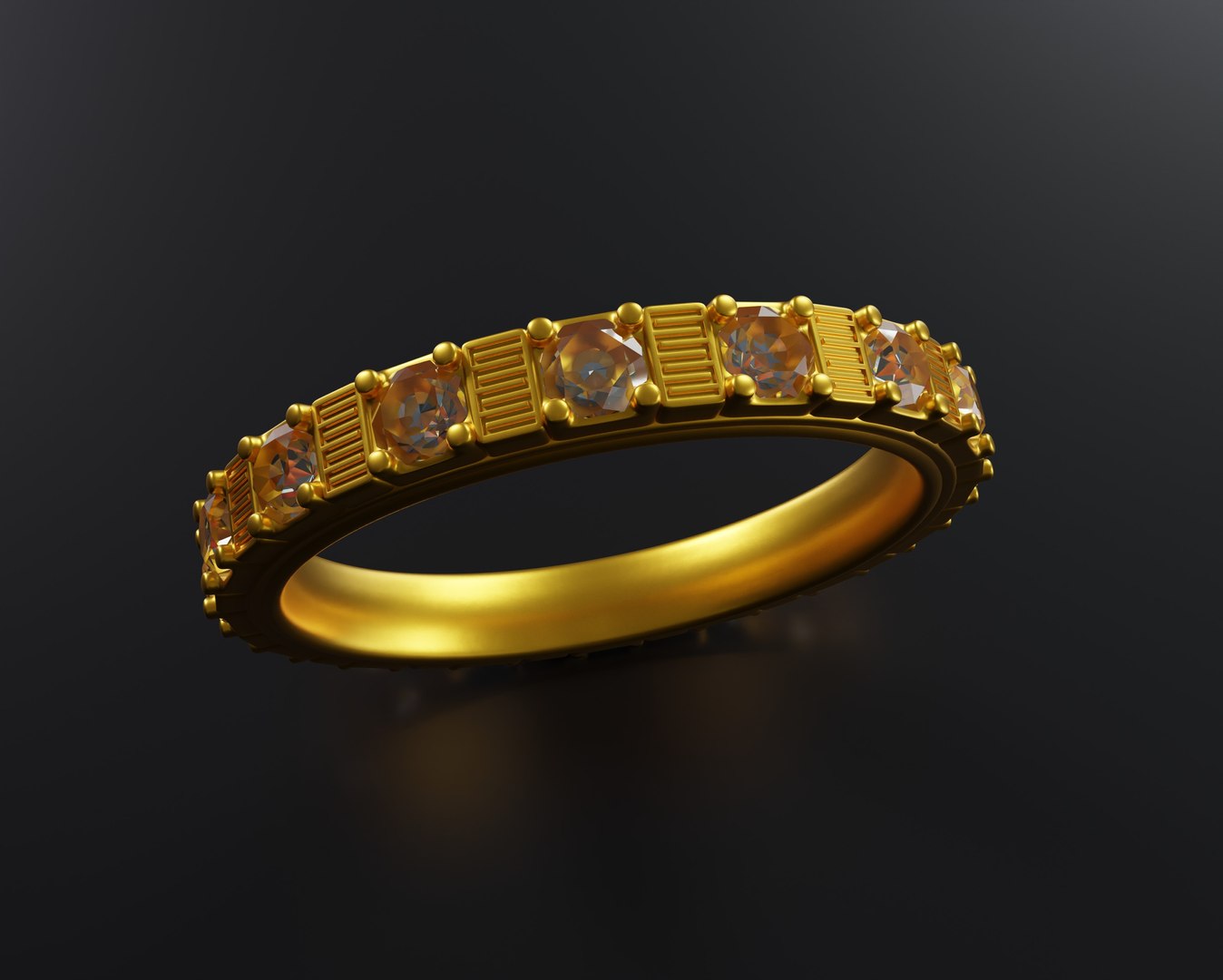 3D Diamond Ring model - TurboSquid 2132820