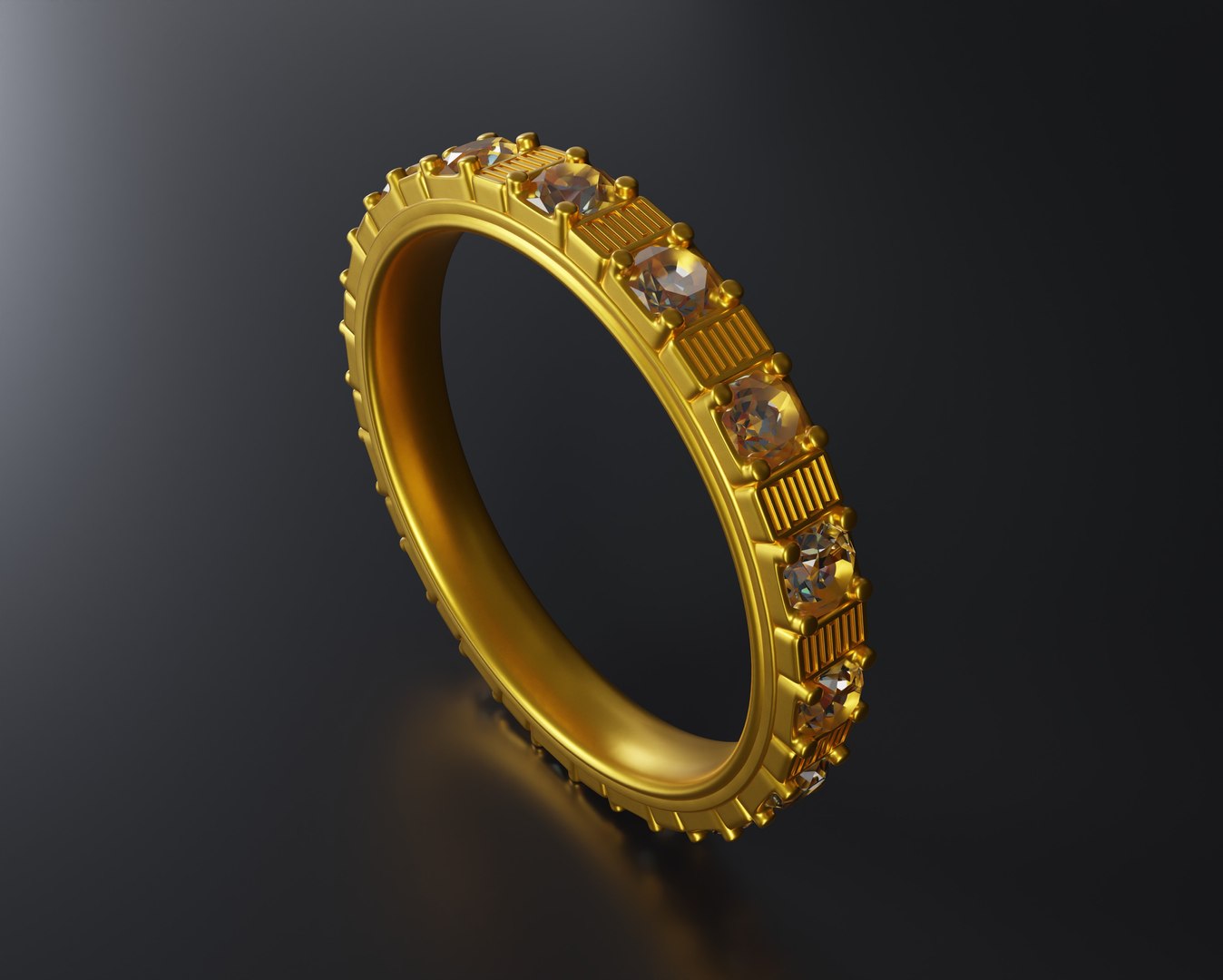 3D Diamond Ring Model - TurboSquid 2132820