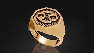 cancer ring 3D model