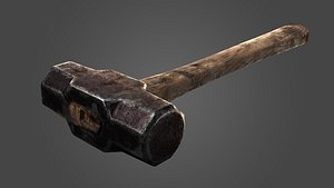 3D old sledgehammer
