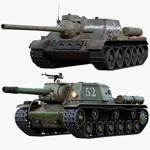 WW2 Soviet Howitzers Collection 01