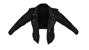 3D Leather Jacket l model