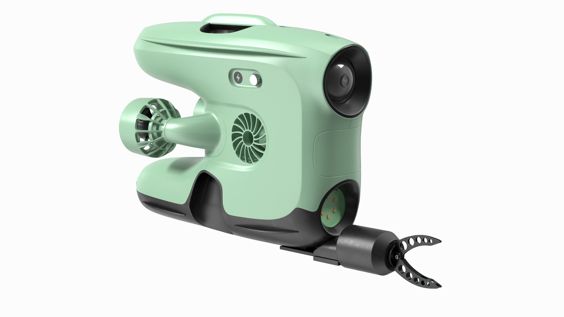 3D Underwater ROV with Gripper Hand Rigged - TurboSquid 2062269