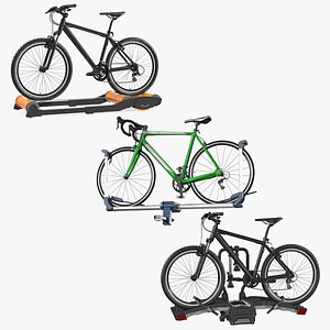 Bikes with Platform Collection 3D model