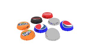 Bottle Caps 3D model