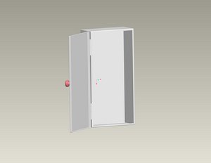 3d cabinet rittal open