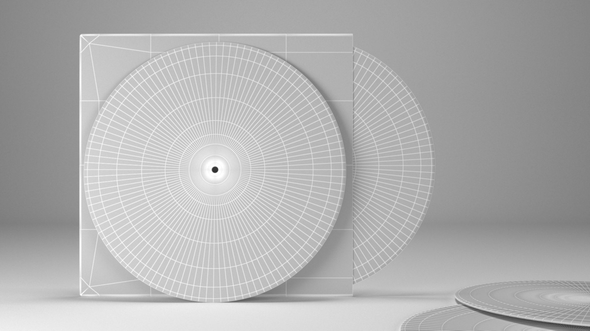 3D Vinyl Record Disc Model - TurboSquid 2027942