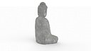 Stone Sitting Buddha Statue