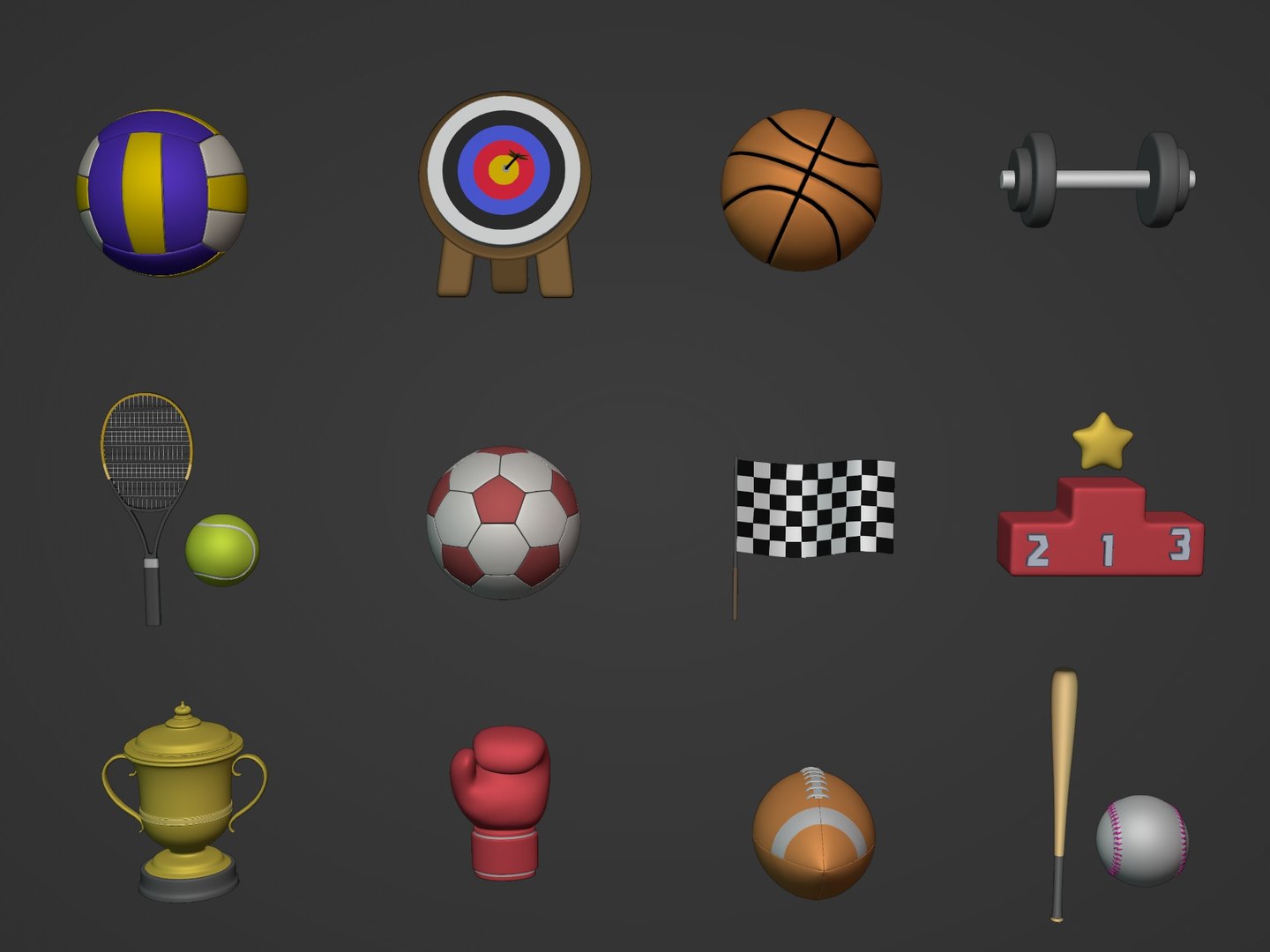 3D Sport Mega Pack model https://p.turbosquid.com/ts-thumb/1x/z5BRPh/Bg/i2/jpg/1645094926/1920x1080/fit_q87/71c475a471237d5ffdc02391800b511876341306/i2.jpg