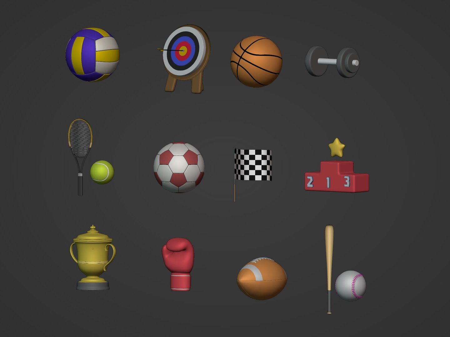 3D Sport Mega Pack model https://p.turbosquid.com/ts-thumb/1x/z5BRPh/z5/i4/jpg/1645094925/1920x1080/fit_q87/a68df7f410673a300540008dbd60f30b5b80ff8d/i4.jpg