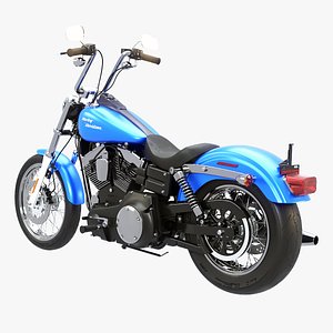 Harley-Davidson FXDBI Dyna Street Bob 2006 3D model