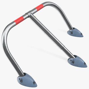 Mottez Folding Parking Barrier Rigged