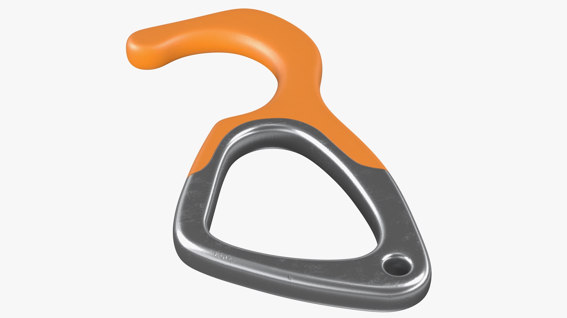 Antimicrobial Silicone No Touch Tool 3D model preview