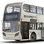 alexander dennis bus enviro400 3d model