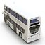 alexander dennis bus enviro400 3d model