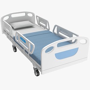 real medical bed 3D model