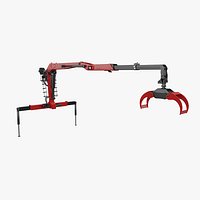 Timber Logging Crane