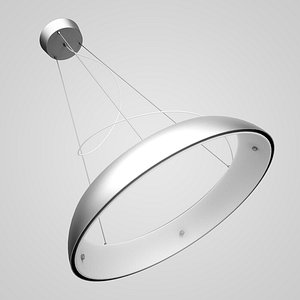 chrome hanging lamp 02 max