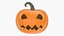 Collezione di zucche di Halloween